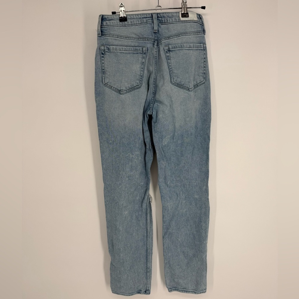 Hollister Light Blue Distressed Boyfriend Jeans - Picture 3 of 3